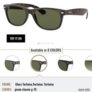 Ray bans model rb 2132